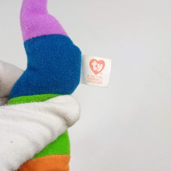 TY Teenie Beanie Babies 1995 Inch The Worm - Picture 4 of 11